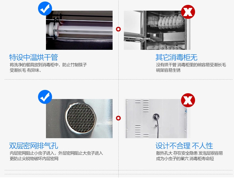 會銷立式單門高溫 消毒柜 家用酒店學(xué)校食堂商用 消毒柜68升