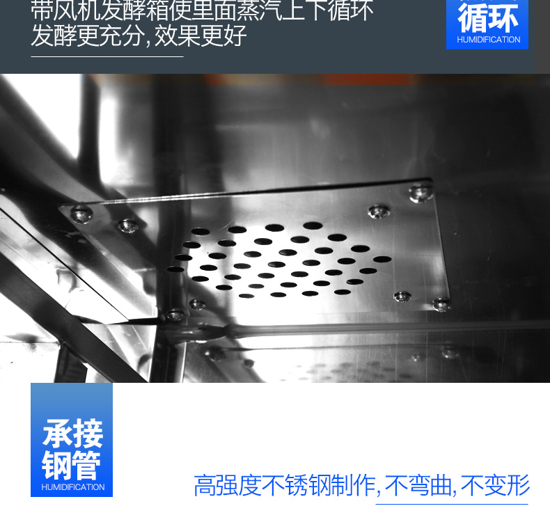 醒發箱商用32盤全不銹鋼帶風機面包發酵柜食品醒發室 面食發酵箱