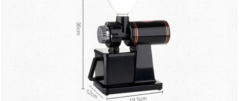 小飛鷹電動咖啡磨豆機家用咖啡研磨器商用可調(diào)粗細半磅粉碎機