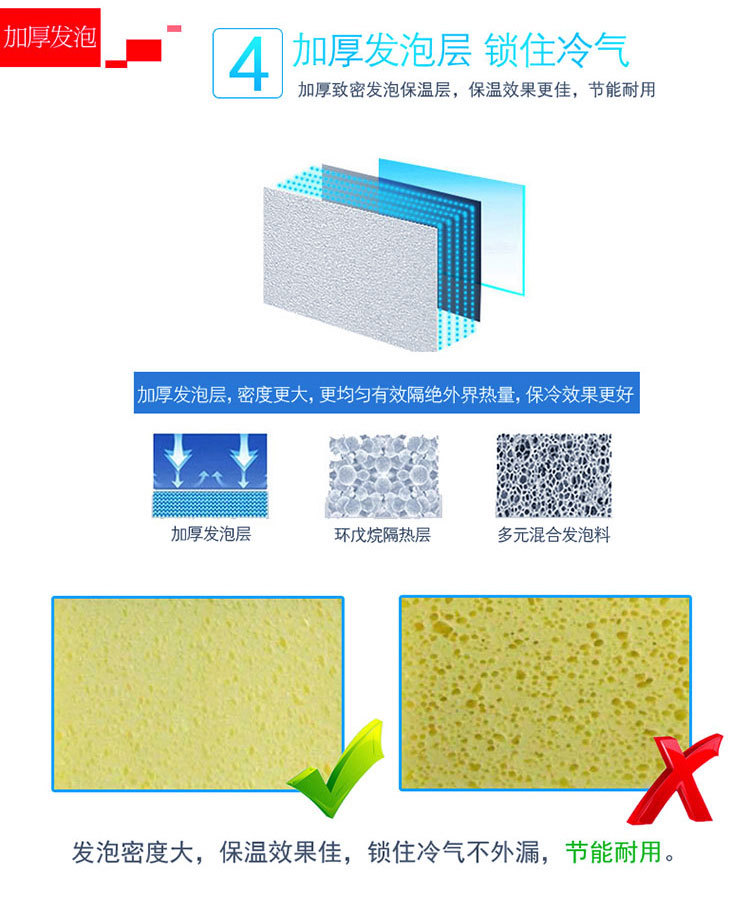 穗凌BD-730商用臥式柜單溫頂蓋式冷凍冷藏可轉換急凍零下25度冰柜