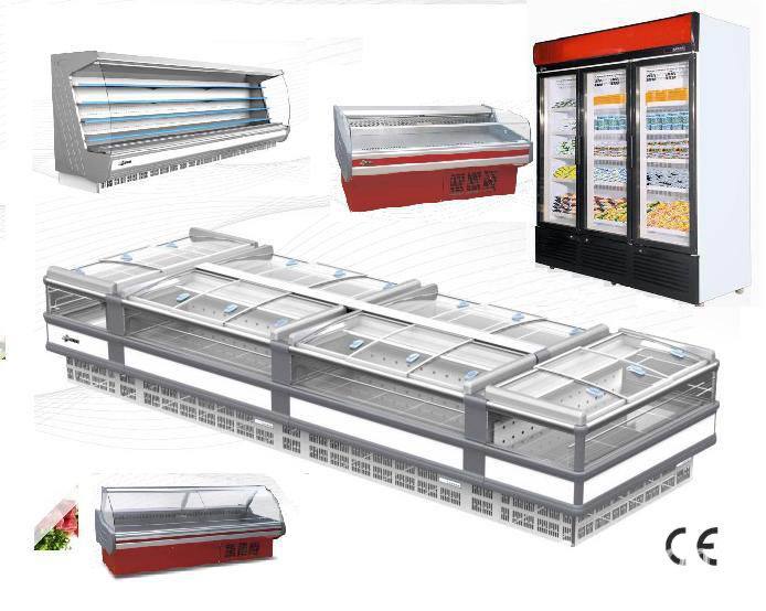 臥式島柜 冷凍冰柜 低溫柜 超市展示柜設備