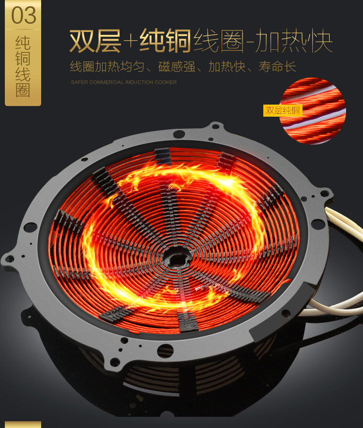 商用電磁灶大功率電磁爐設(shè)備電磁雙頭大鍋灶商業(yè)電磁加熱設(shè)備廠家