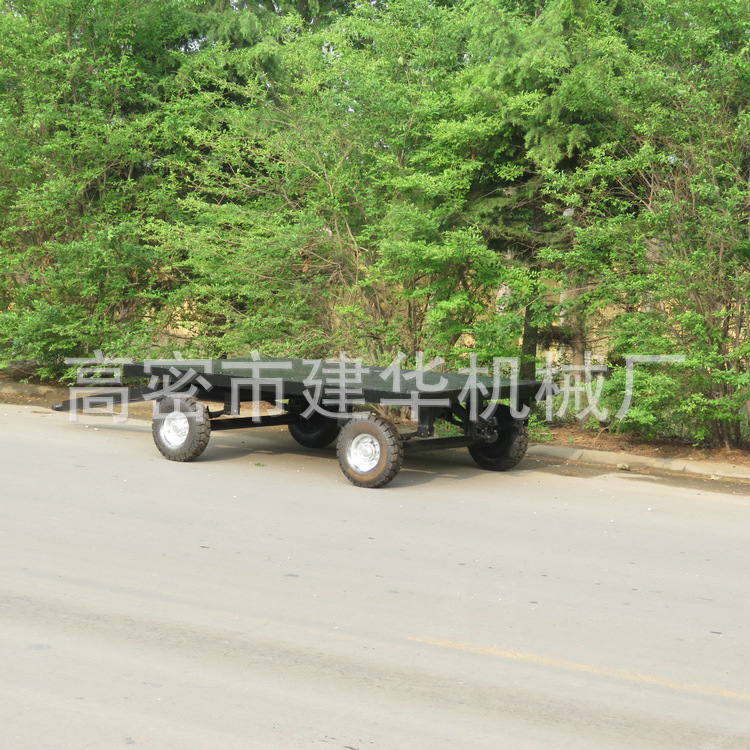 山東直銷 小型平板拖車 平板自卸車商用載重平板拖車批發(fā)