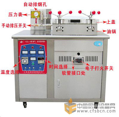 新型電氣兩用炸鴨爐