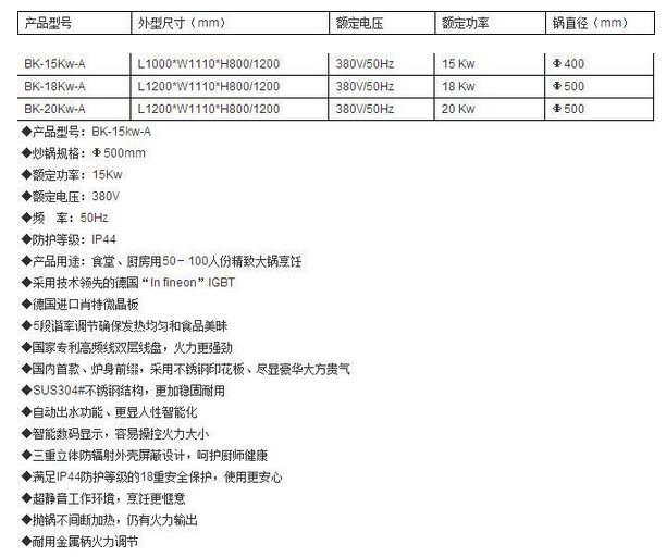 酒店廚房設備 商用電磁單炒單溫小爐灶